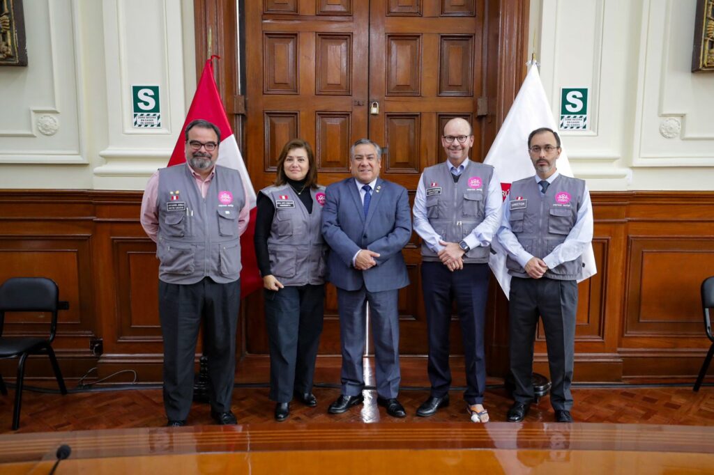 Reunión de Hombro a Hombro con el Primer Ministro Gustavo Adrianzén